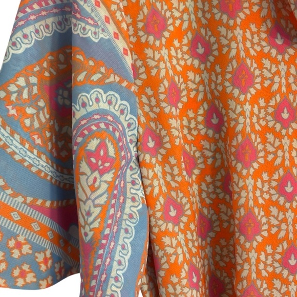 Gretchen Scott Womens Panache Maxi Dress Paisley Park Size XS - Picture 8 of 16